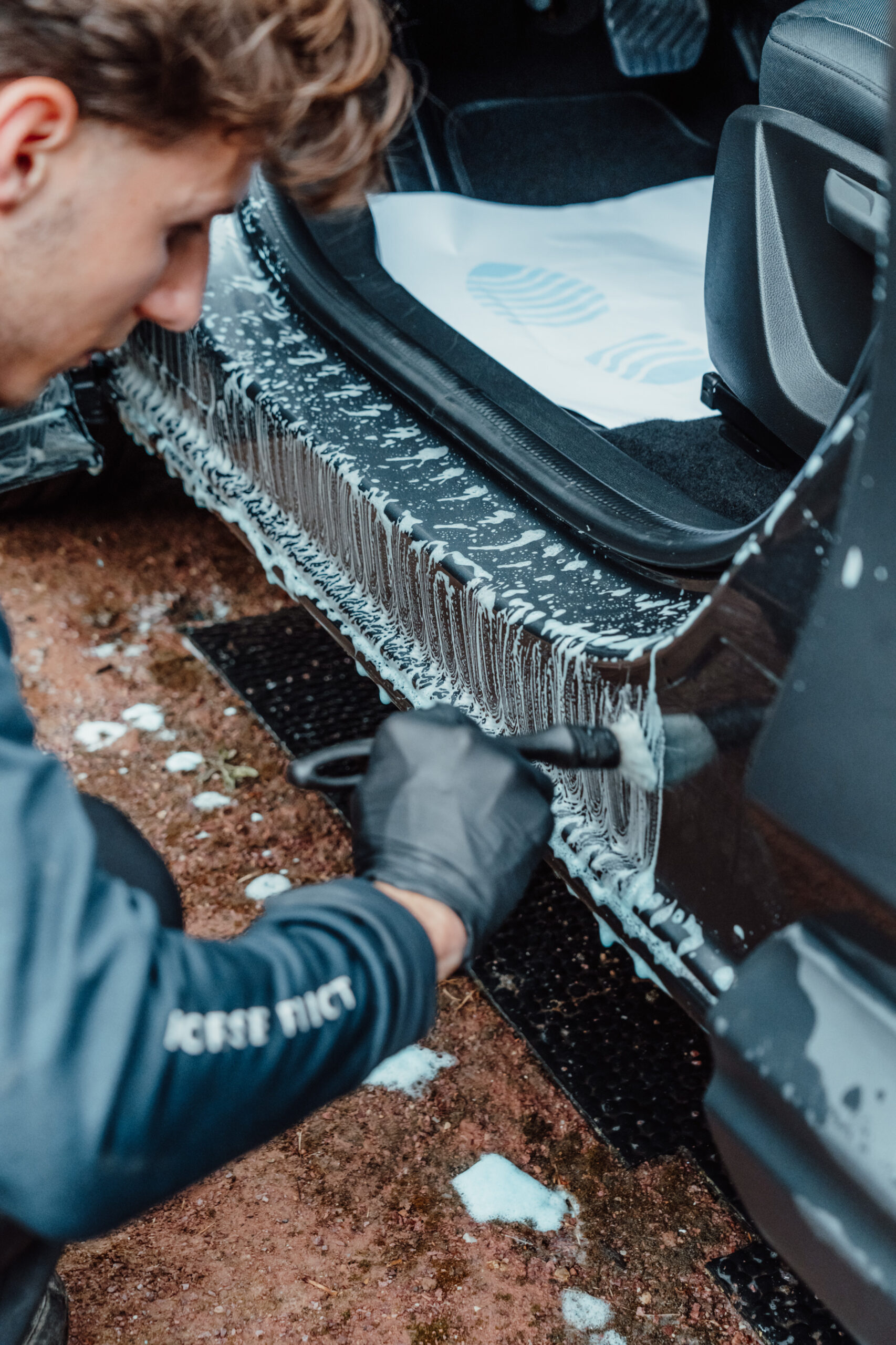 Nettoyage van léger